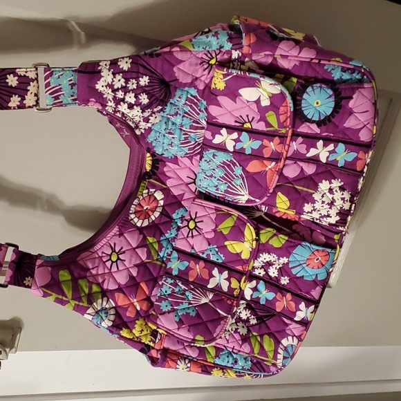 Vera Bradley Single Long Strap Satchel Purse - Picture 3 of 11